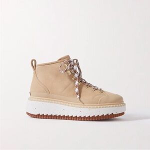 Chloe Lilli Ankle Boots Hot Sand Size EU 40 US 10 NEW IN BOX